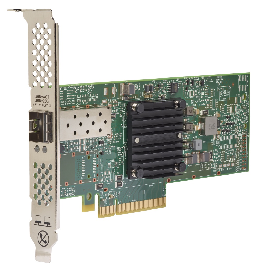 ThinkSystem Broadcom NX-E PCIe 25Gb 1-Port SFP28 Ethernet Adapter