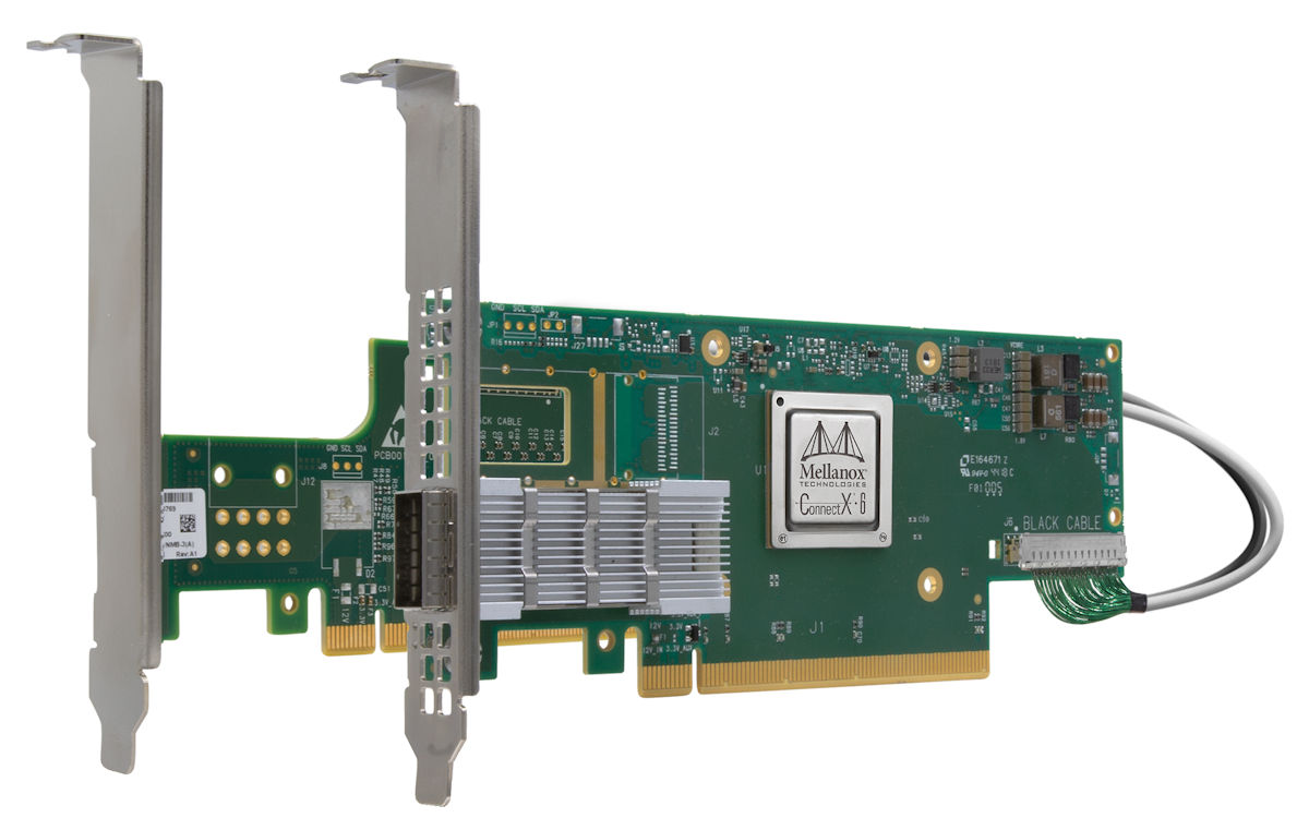 ThinkSystem Mellanox ConnectX-6 HDR QSFP56 1-port PCIe 4 InfiniBand Adapter