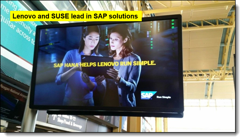 Lenovo and SUSE lead in SAP solutions